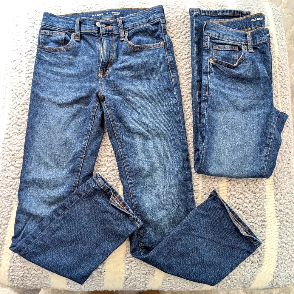 Straight-Leg Built-In Flex Jeans for Boys